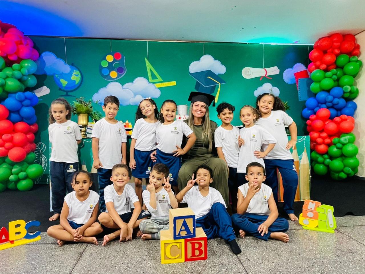 Formatura da turma da Educação Infantil