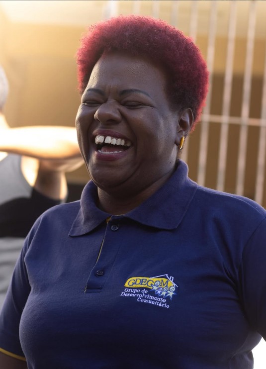 Educadora da equipe do SCFV